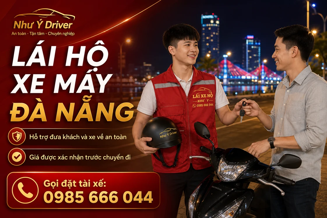 Ảnh giới thiệu lái hộ xe máy Như Ý Driver