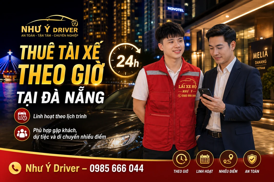 Minh họa khách trao đổi lịch thuê tài xế theo giờ