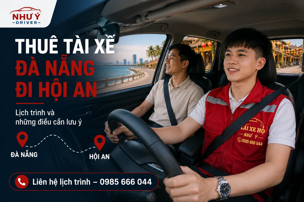 Ảnh giới thiệu yêu cầu tài xế cho hành trình Đà Nẵng – Hội An